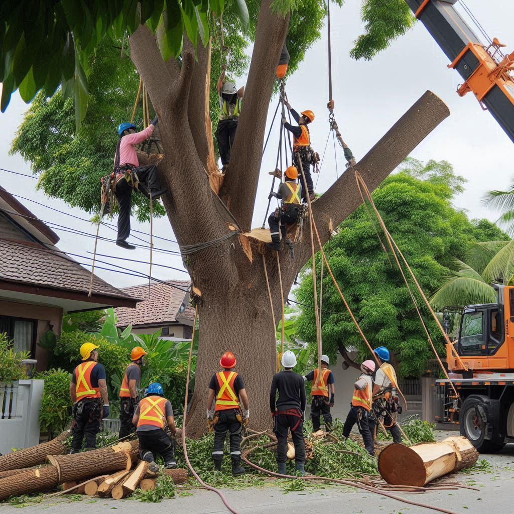 Professional Large Tree Removal Services In Plantation Florida
